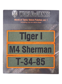 World of Tanks Velcro Patches vol.1