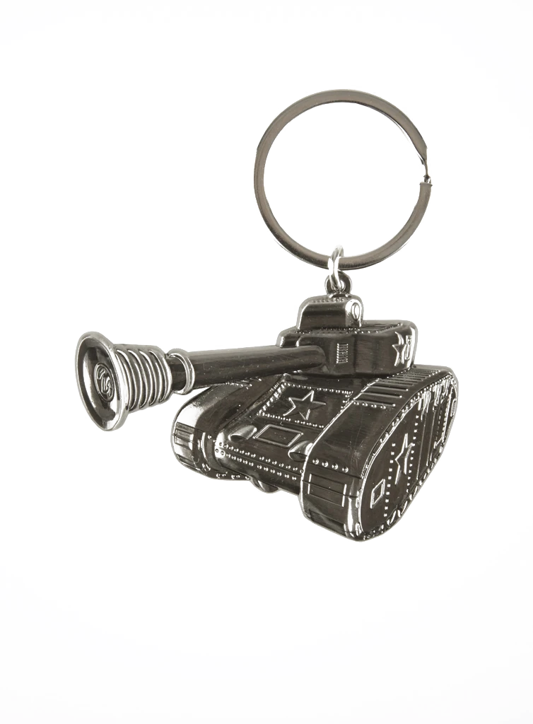 World of Tanks Keychain Pewter Tanks a Lot!
